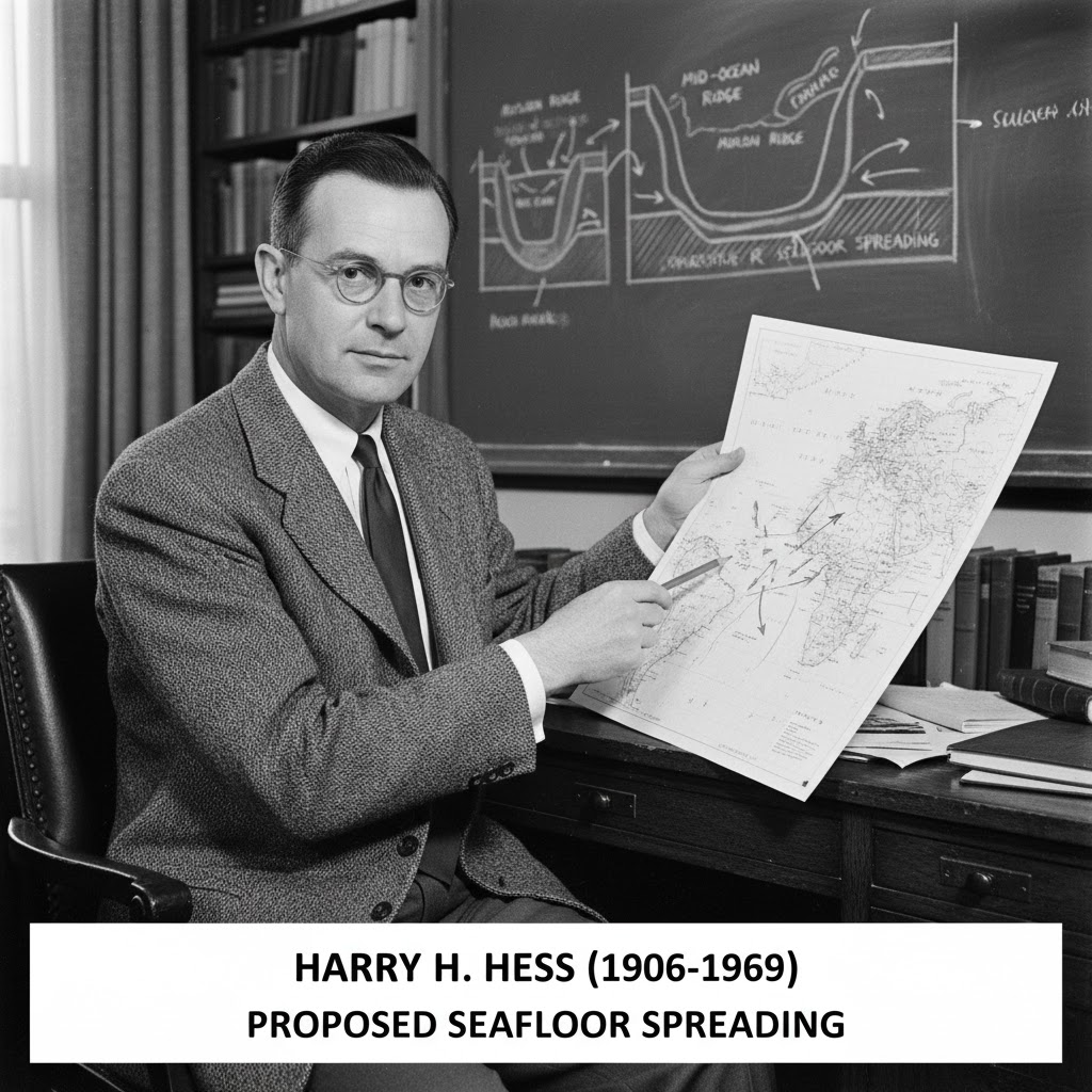 Portrait of Harry Hess.